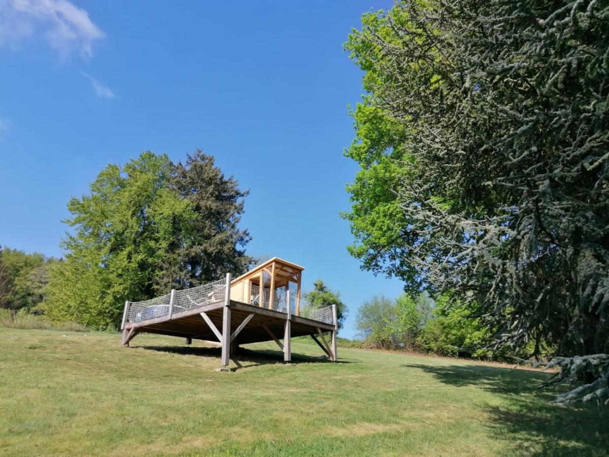 Monchateau Etoile, Hebergement Insolite Avec Spa Merlas Exterior photo